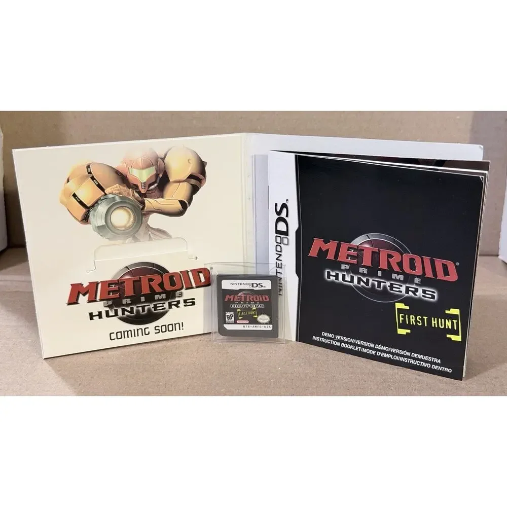 Metroid Prime: Hunters - First Hunt -- Demo Edition (Nintendo DS, 2004)